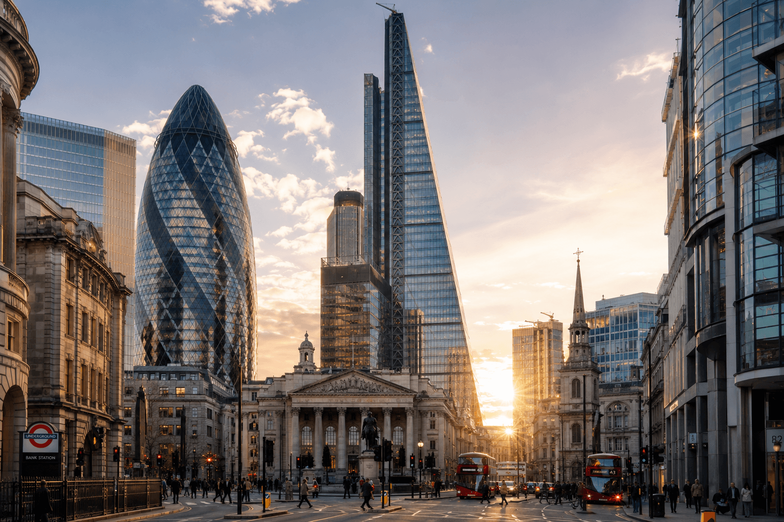 The City of London corporate chauffeur destination