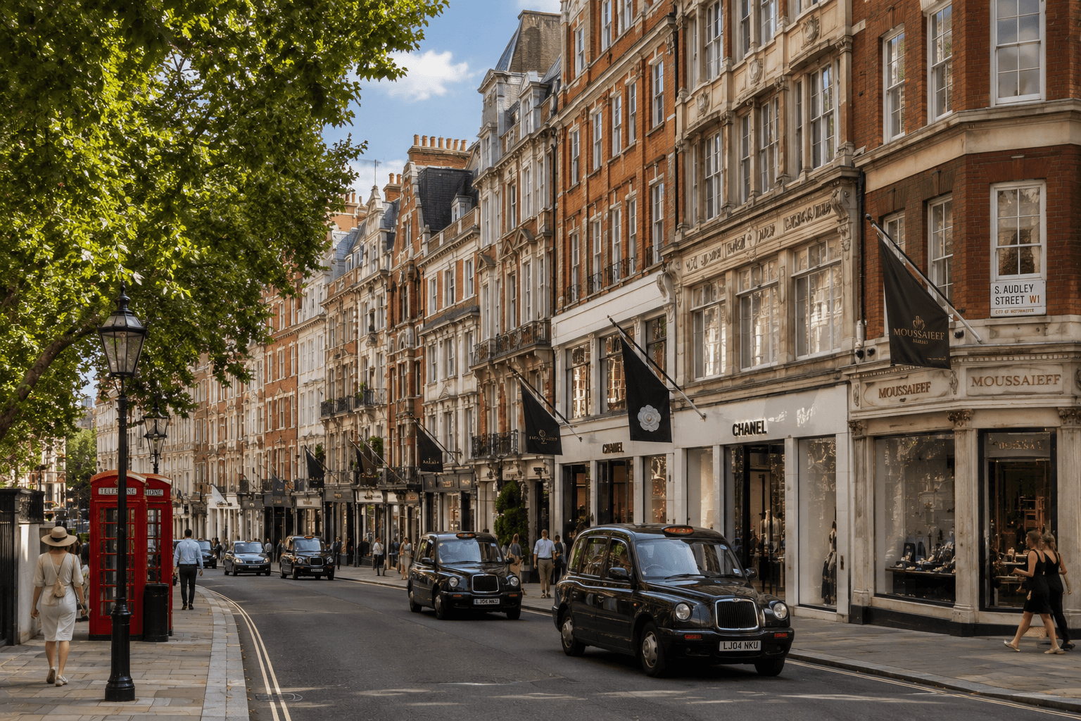 Mayfair corporate chauffeur destination
