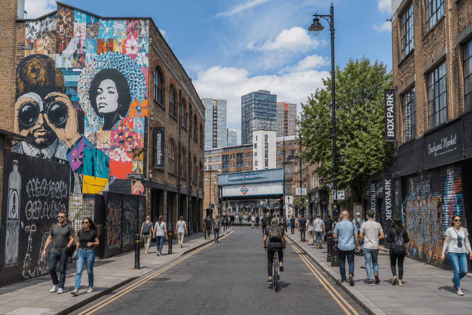 Shoreditch / Tech City corporate chauffeur destination
